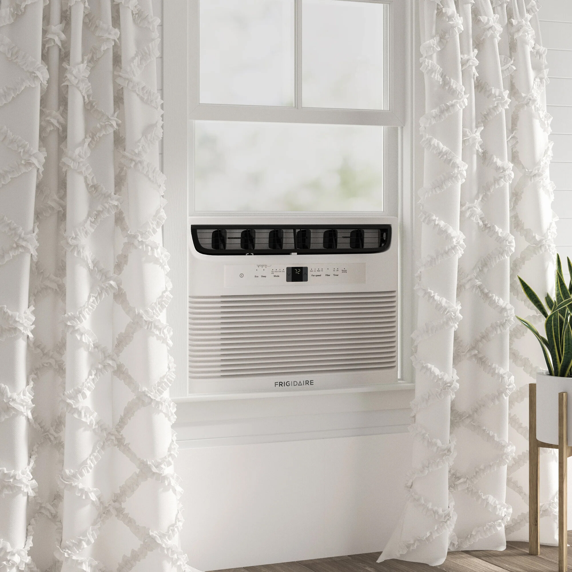 Compact Room 12000 BTU Energy shops Star Window Air Conditioner with Remote